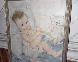 HUGE Assortment Of Framed Antique, Vintage, & Contemporary Artwork