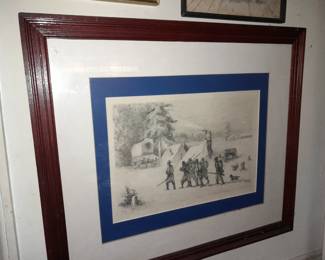 HUGE Assortment Of Framed Antique, Vintage, & Contemporary Artwork