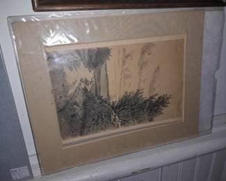 HUGE Assortment Of Framed Antique, Vintage, & Contemporary Artwork