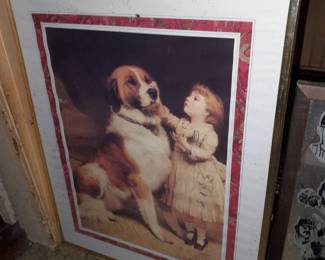 HUGE Assortment Of Framed Antique, Vintage, & Contemporary Artwork