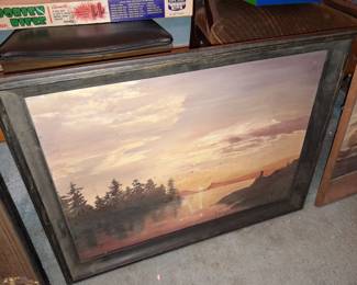 HUGE Assortment Of Framed Antique, Vintage, & Contemporary Artwork