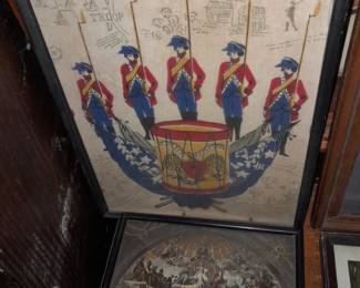 HUGE Assortment Of Framed Antique, Vintage, & Contemporary Artwork