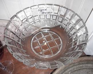 Dresden Crystal Bowl