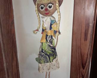 Hanging Handmade Doll