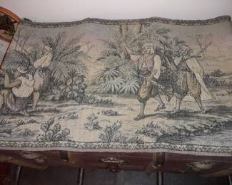 Antique Handmade Wall Tapestry