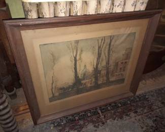 HUGE Assortment Of Framed Antique, Vintage, & Contemporary Artwork
