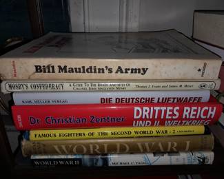 BIG Assortment Of Military Books