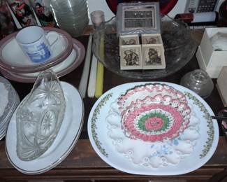 Assorted Kitchenware (Glassware, China, Pots & Pans, Coffee Mugs, Etc.)