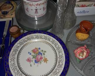 Assorted China, Crystal, Etc.
