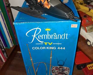 Vintage NOS Rembrandt TV Color King Antennas