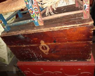 Antique Steamer Trunk