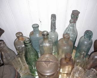 Antique Local Bottles