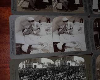Antique Military Stereo Viewer Cards