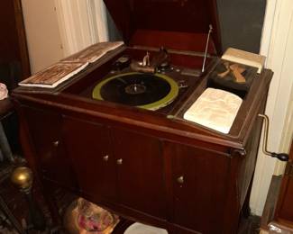 Antique Victrola Cabinet
