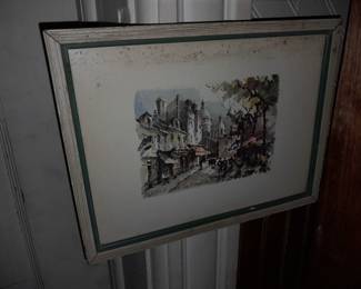 HUGE Assortment Of Framed Antique, Vintage, & Contemporary Artwork