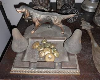 Brass Bookends & Desk Accessories