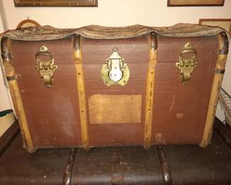 Antique Steamer Trunk