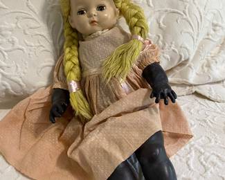 Rare 14” 1940s Ideal Sparkle Plenty Doll.