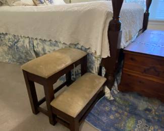 Craftique bed stool. 