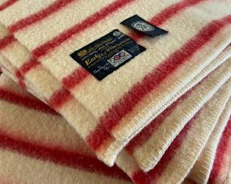 A Pair of Vintage Early's of Witney England Wool Blanket