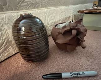 Handcrafted pottery