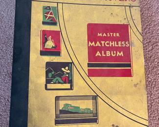 Vintage matchbook collection......