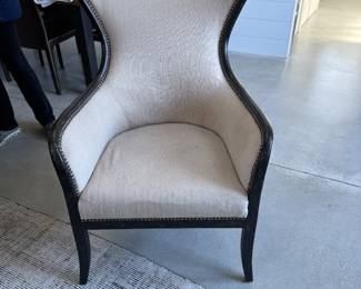 Wing back chair  230 x29” x 42”.   $395
