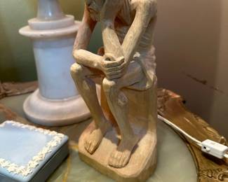 Hand Carved "Man of Sorrow" Jesus