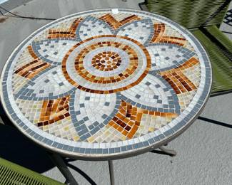 Tile Topped Table