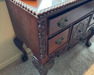 Chippendale Style Lowboy Dresser / Chest
