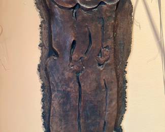 "Three Maries" Bronze Crucifix Sculpture by RYSZARD JAN KOZLOWSKI