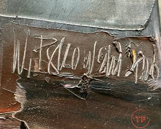 Original Oil on Canvas Diptych “Man in the Interior” and “Woman in the Interior” by WOJCIECH PAKOWSKI
