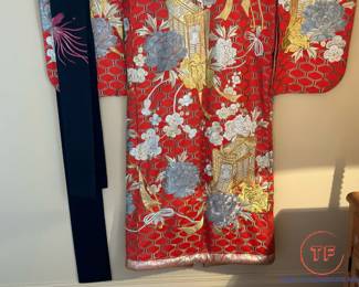 Vintage Handmade Silk Japanese Kimono