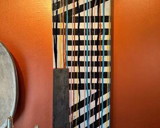 Glazed Ceramic Wall Slab by JUN KANEKO
