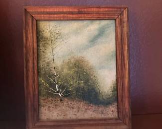 Miniature Oil on Board