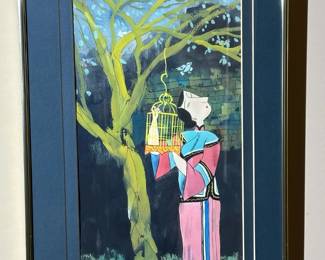 Original Signed Chinese Watercolors