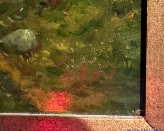 Original Oil on Canvas Signed G. ROSE