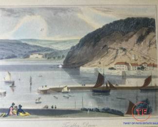 Framed Antique Aquatints