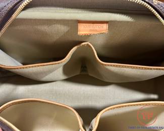 LOUIS VUITTON Monogram Deauville Weekend Bag
