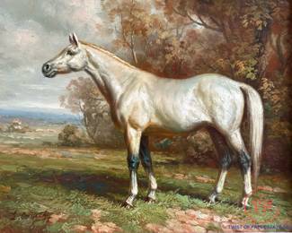 Original Oil on Board by LAURA E CASSIDY