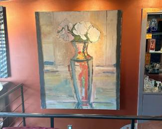 LARGE Original Oil on Canvas Still Life by STEPHEN DINSMORE