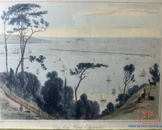 Framed Antique Aquatints