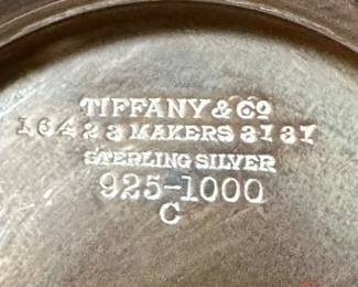 TIFFANY & CO Vintage Sterling Silver Sugar Basket