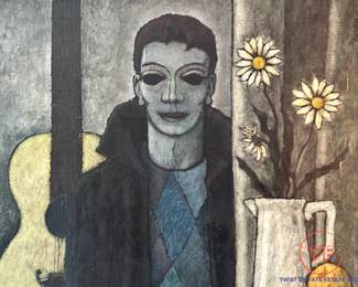 Original Oil on Canvas by JORGE (GEORGES) SOTERAS
