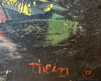 Oil On Canvas “Spirit Robe” by JOHN THEIN
