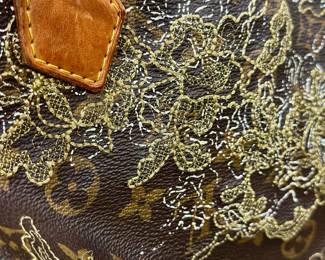 LOUIS VUITTON Limited Edition Monogram Dentelle Handbag