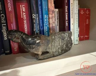 Antique Hand Carved Figural Bird Robe Wall Hook