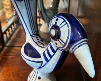 GERD HIORT PETERSEN Ceramic Bird Figurine (Soholm Denmark)