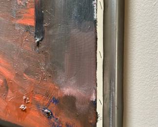 Original Oil on Canvas Diptych “Man in the Interior” and “Woman in the Interior” by WOJCIECH PAKOWSKI
