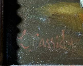 Original Oil on Board by LAURA E CASSIDY